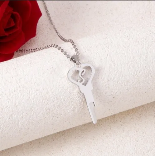 Clé lettre personnalisée 