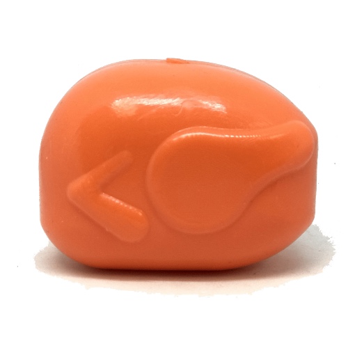 Roasted Turkey Durable Synthetic Rubber Chew Toy & Treat Dispenser - Medium - Medium Roasted Turkey Toy