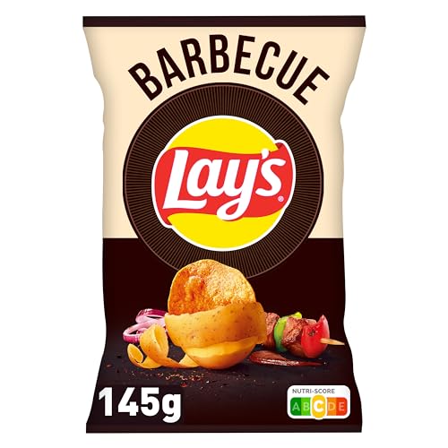 Lay's Saveur Barbecue 145 g - Barbecue - 145 g (Lot de 1)