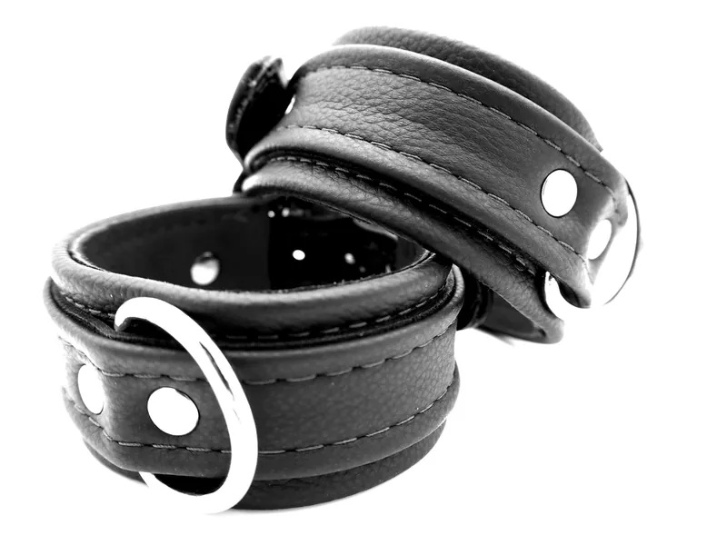 Bull Suede Leather Lined Cuffs - Quality Leather