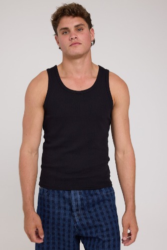 Common Need Boardmaker Singlet Black | M