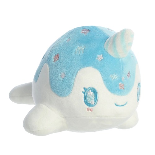 Blue Raspberry Nomwhal Nomwhal Plush 7"