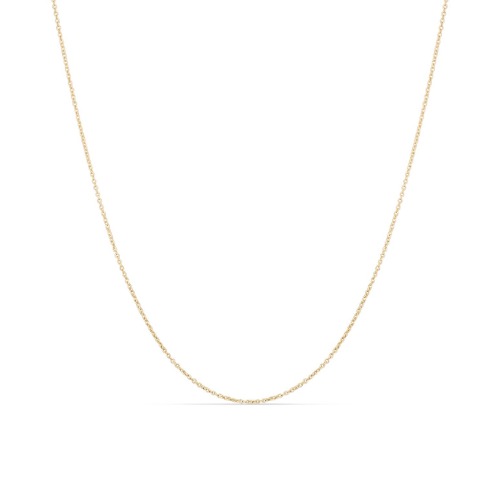 14K Gold Cable Link Chain - 14K Rose Gold / Bracelet