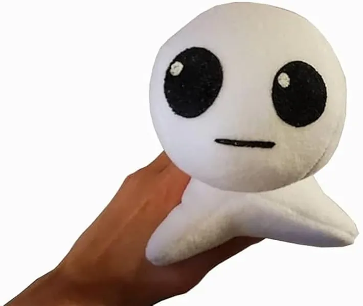 tbh Autism Creature Plush White Yipee Creature Plush Toy, TBH Creature Stuffed Animal Yipeeee Plushie Doll for Boys Girls Kids Birthday Gift