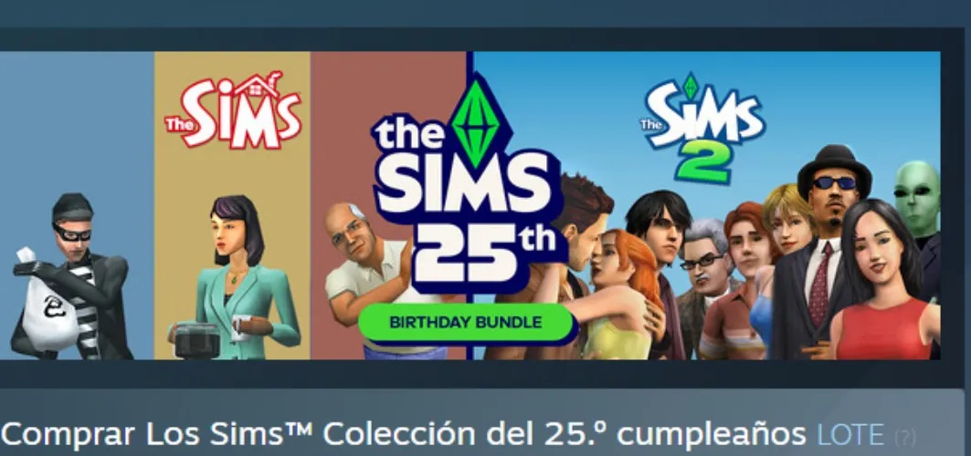 LOS SIMS™ COLECCIÓN DEL 25.º CUMPLEAÑOS