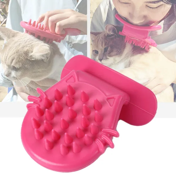 Cat Brush Shedding Grooming, Soft Massage Cat Tongue Brush, Licking Your Cat Like a Mama Cat to Comfort, Surprise Pet Gifts