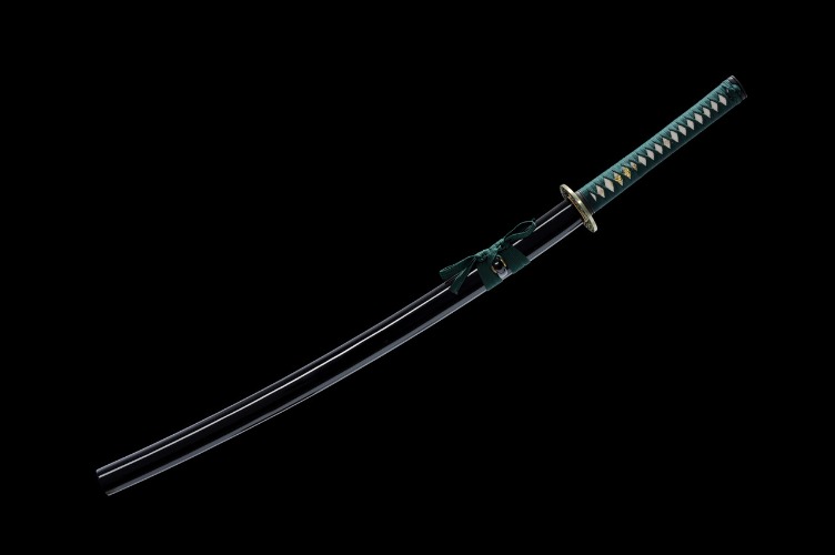 Samurai Sword Clay Tempered Katana Model #9