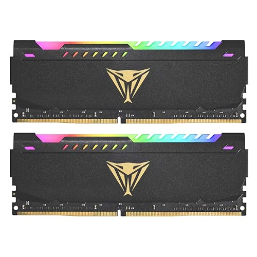 Patriot Viper Steel RGB DDR4 64GB (2 x 32GB) 3600MHz Kit - PVSR464G360C0K - 64GB (2x32GB) 3600MHz Kit