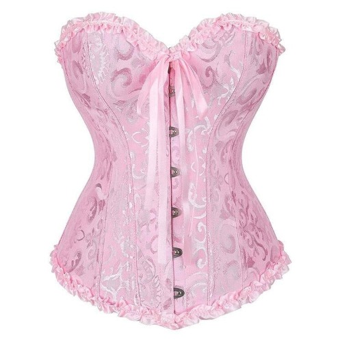 Genuine Elegant Corsets | Pink / 4XL