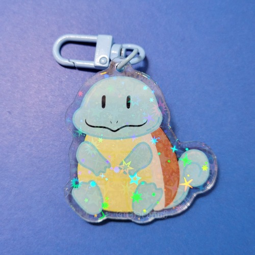 [Pokemon] Squirtle Acrylic Charm Keychain