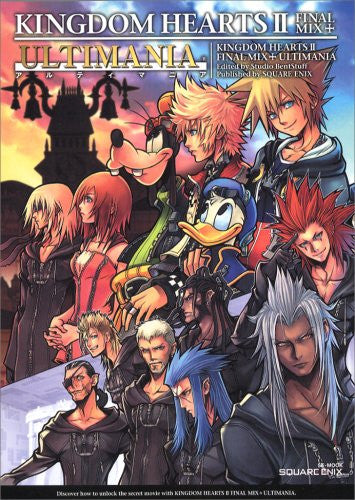 Kingdom Hearts Ii Final Mix+ Ultimania - Brand New