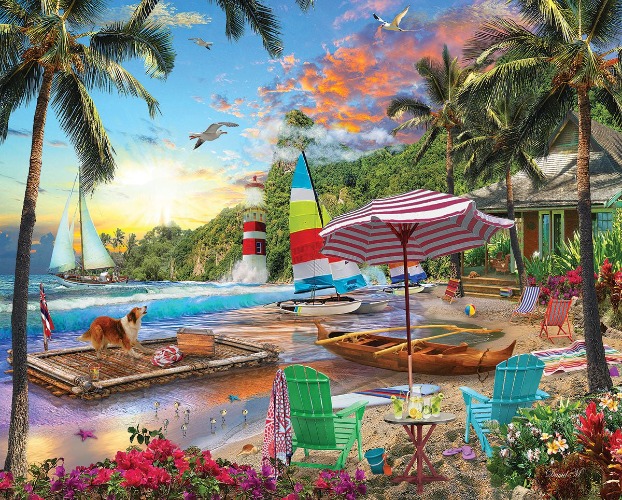 Beach Holiday (1609pz) - 500 Pieces | Default Title