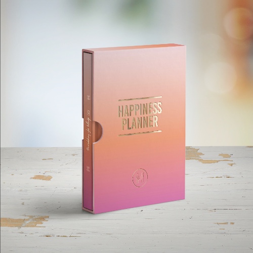 The 100-Day Planner | Orange & Pink