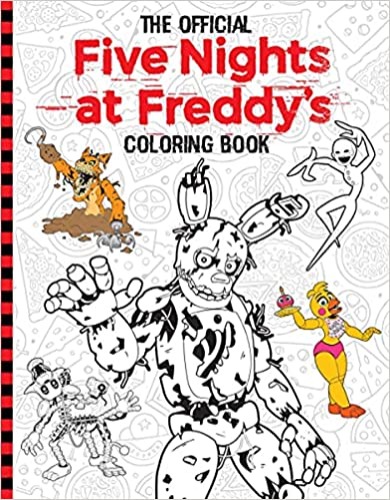 Five Nights at Freddy's Official Coloring Book: An AFK Book - Paperback, Coloring Book