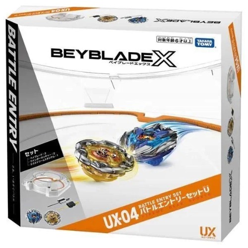 [Back Order - 5th Sep] TAKARA TOMY Beyblade X 'Battle Entry Set' w/ Stadium UX-04 | Default Title