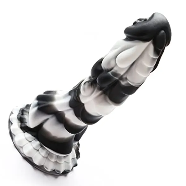 Realistic Silicone Dildo for Women: 8.2 Inch Lifelike Monster Dildo with Strong Suction Cup for G-Spot Stimulator, Soft Liquid Material Adult Sex Toys for Male and Female Anal Play