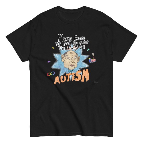 Infected with Autism T-Shirt | Black / XL