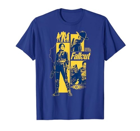 Fallout - The End Was Near... T-Shirt - Youth - Royal Blue - Large