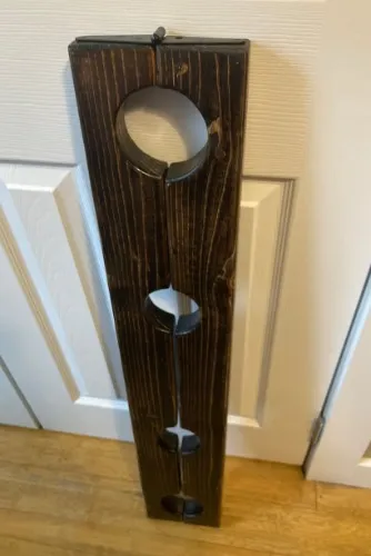 Bondage Stocks, Stockade, Arm and Leg Binder, BDSM Restraints