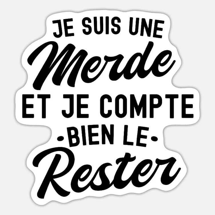 Je compte bien le rester 