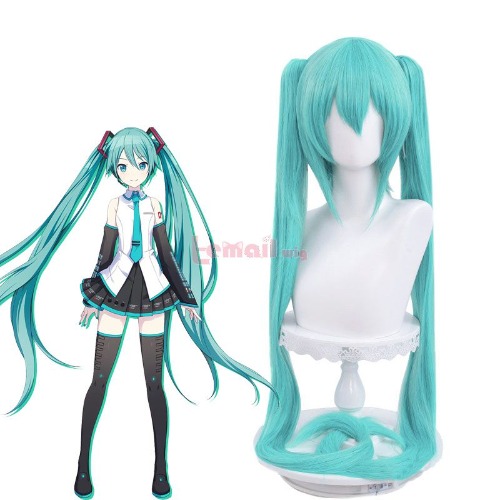 Hatsune Miku Long Blue Cosplay Wigs