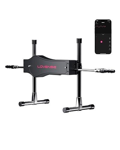 LOVENSE Premium Sex Machine with APP Control, Dildo Vibrating Thrusting Machine for Sex Women Men Couples