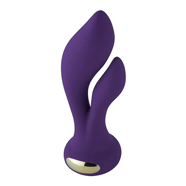 Bellesa DEA G-Spot Rabbit Vibrator | Clitoral and G-Spot Stimulation | USB Rechargeable | Waterproof | Medical-Grade Silicone - Purple