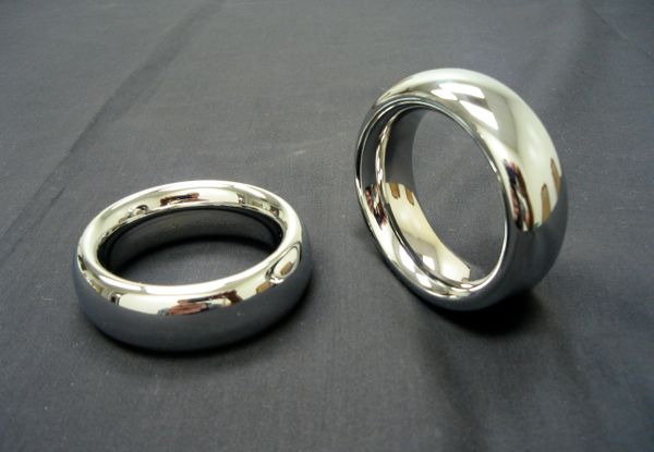 Chrome Cockring Donut Style (Size & Style: 2")