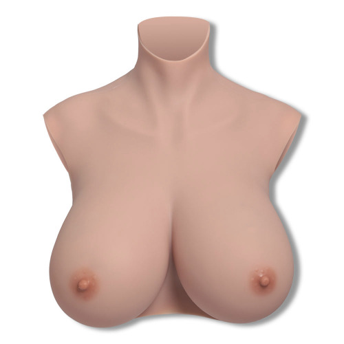 Silicone Breast Forms Huge Fake Boobs K S Z Cup-D7 series | S cup - Air bag+Silicone Filler / White