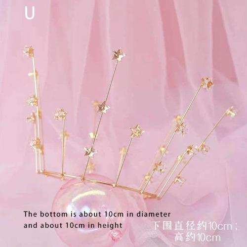 Luxury Princess Crowns - U