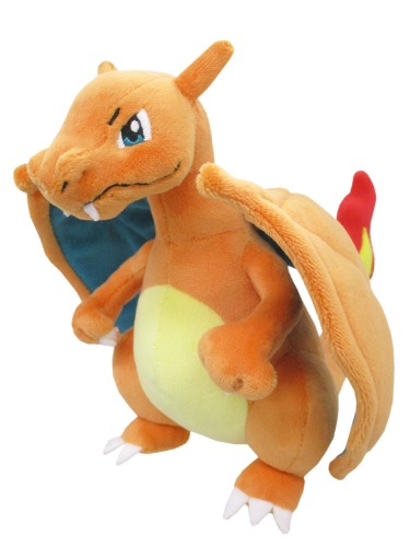 Sanei Pokemon All Star Collection PP95 Charizard 8" Stuffed Plush