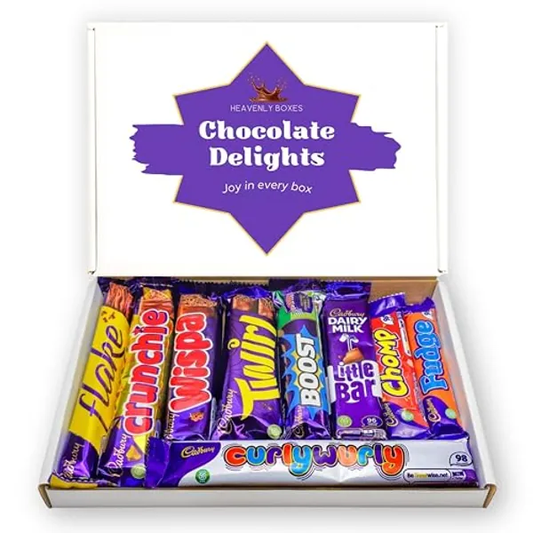 Chocolate Gift Set - Ideal Treat Box for Him & Her, Assorted Chocolate Selection - Perfect as Letterbox Gifts, Birthday Chocolate Gifts, Chocolate Hamper for Any Occasion