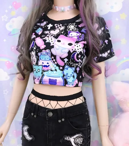 Cute Crop Tops 🍓💖