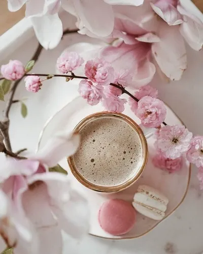 Morning coffee/tea ☕️🍵 💗