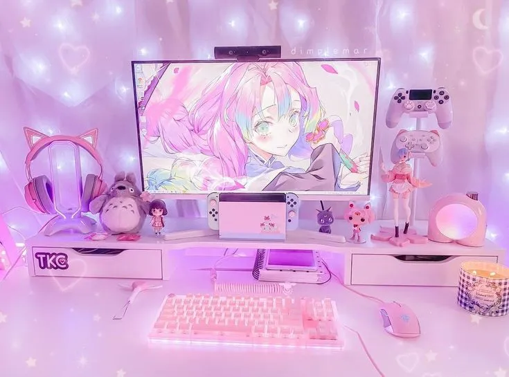 Gaming PC set up 💖