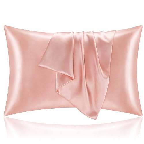 BEDELITE Pink Satin Pillow