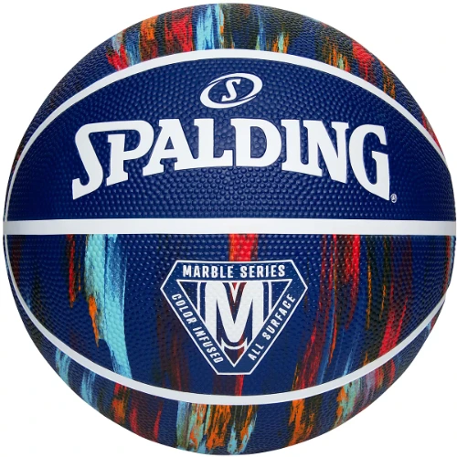 Spalding Marble Series Outdoor Basketball | Academy | Pink | 28.5 |