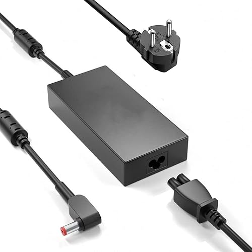 Adaptateur Chargeur AC 180 W pour Ordinateur Portable Acer Predator Helios 300 Gaming PH315-51-78NP G3-571-77QK G3-571 G3-572 PH315-51 PH315-52 PH317-51 PH317-52 Nitro 5 AN515-55-55E3 ADP-180MB K