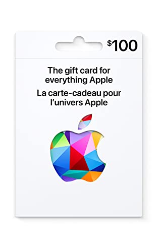 Apple Gift Card - App Store, iTunes, iPhone, iPad, AirPods, MacBook, accessories and more - 100 - Design may vary