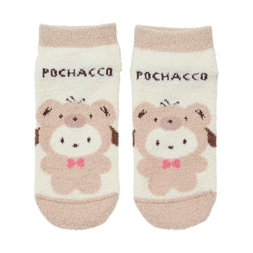 Pochacco Teddy Bear Cozy Ankle Socks