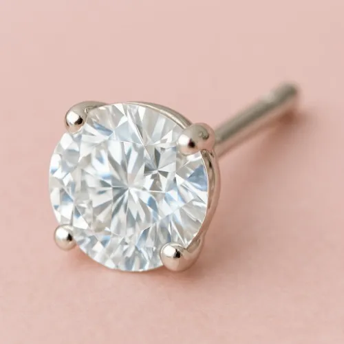 S Tier Diamond Stud Earrings (2.00 Carat)