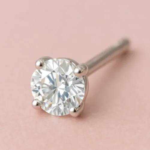 A++ Tier Diamond Stud Earrings (1.00 Carat)