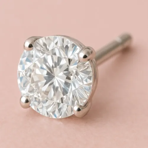 SS Tier Diamond Stud Earrings (3.00 Carat)