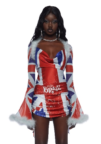 Cool Britannia Dress And Shrug Set | RAINBOW / Medium