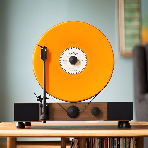 Gramovox "Classic" Floating Record vertical turntable - Walnut