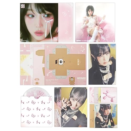 YENA - 3rd Single Album [NEMIO NEMO] (NE? Ver.) Pakcage + Photobook R + Photocard + Postcard + Folding Poster + Paper Toy + Sticker + 2 Extra Photocards