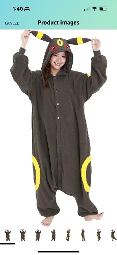 Umbreon pajamas 
