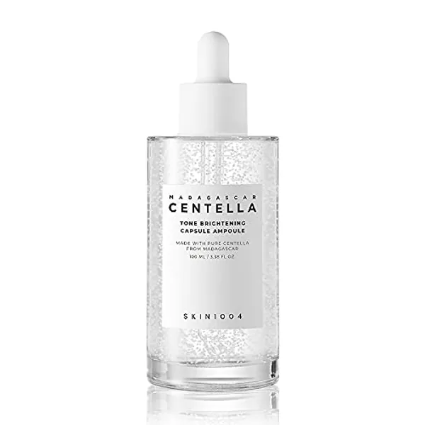 SKIN1004 Madagascar Centella Tone Brightening Capsule Ampoule 3.38 fl.oz(100ml) | Calming Moisturizing Brightening | Sensitive Skin