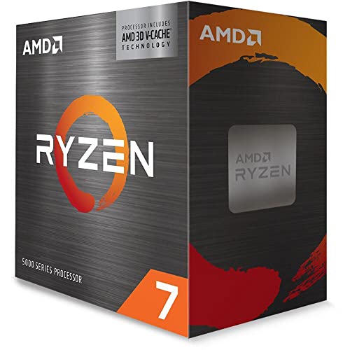 AMD Ryzen 7 5800X3D Desktop Processor (8-core/16-thread, 96MB L3 cache, up to 4.5 GHz max boost) - Processor Only