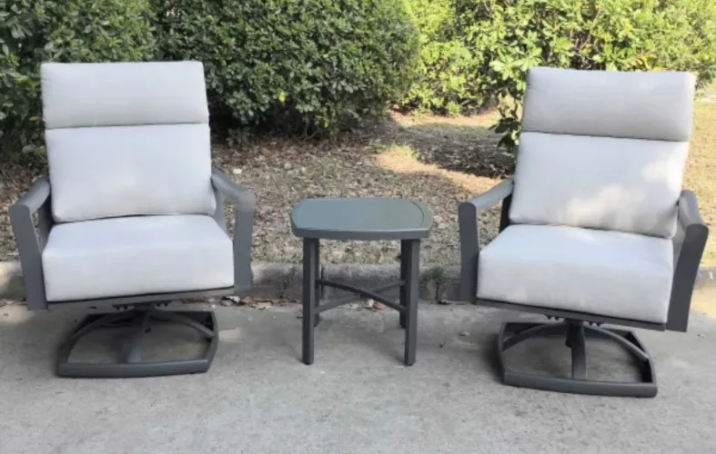 Chairs so I can stream outside & enjoy my yard 🥰
